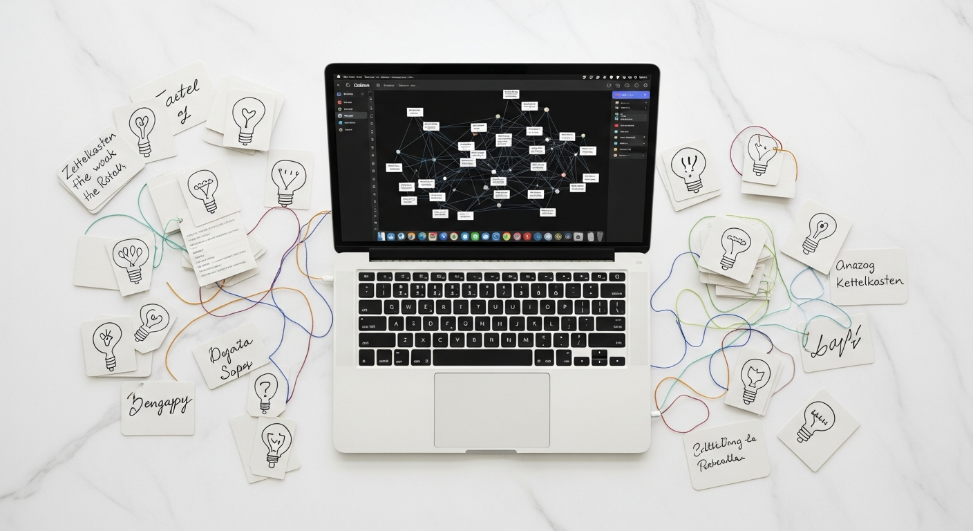 Advanced Zettelkasten Method with Obsidian: Linking Your Ideas for Deeper Understanding — featured image