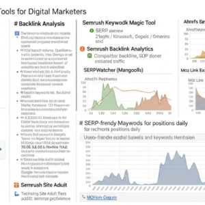 Recommended seo tools for digital marketers