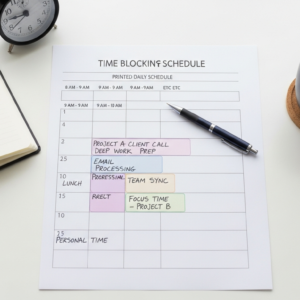 time blocking guide 2026