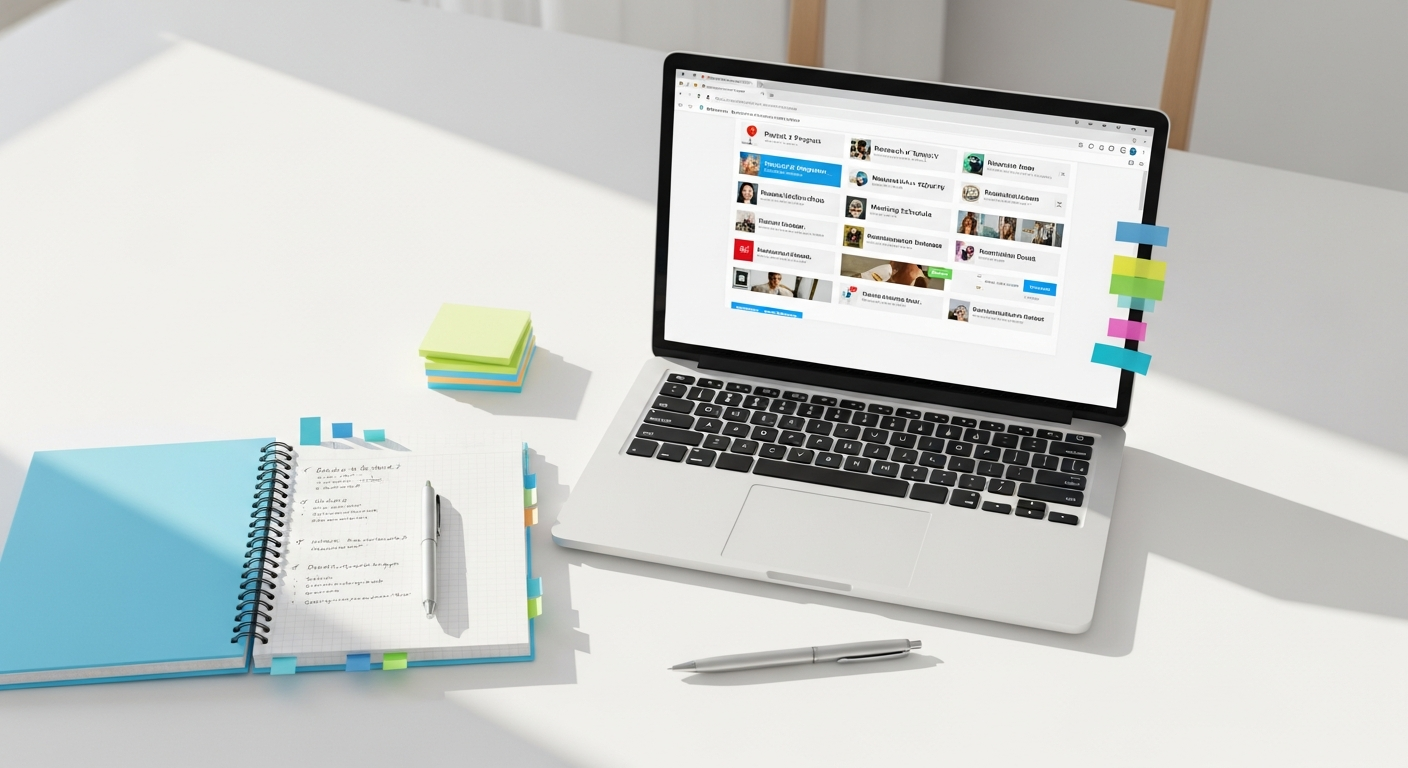 visual bookmarking mood boards references