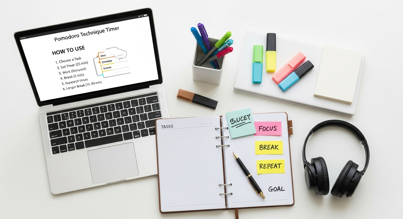 Pomodoro Technique Guide How To Use