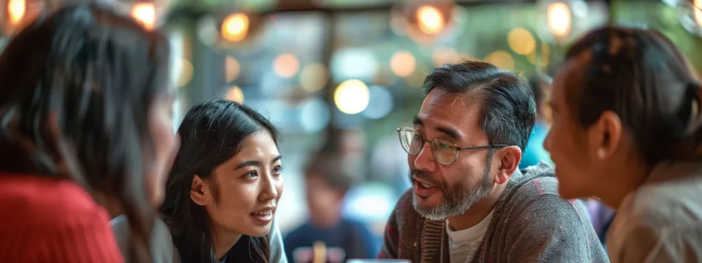 a group of people engaged in a deep conversation, listening attentively to each other's words.