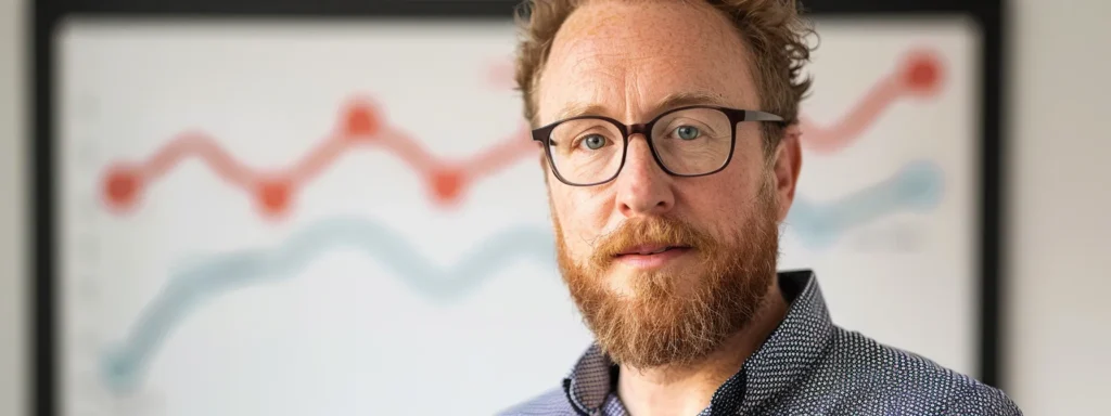 Analytics showing rise