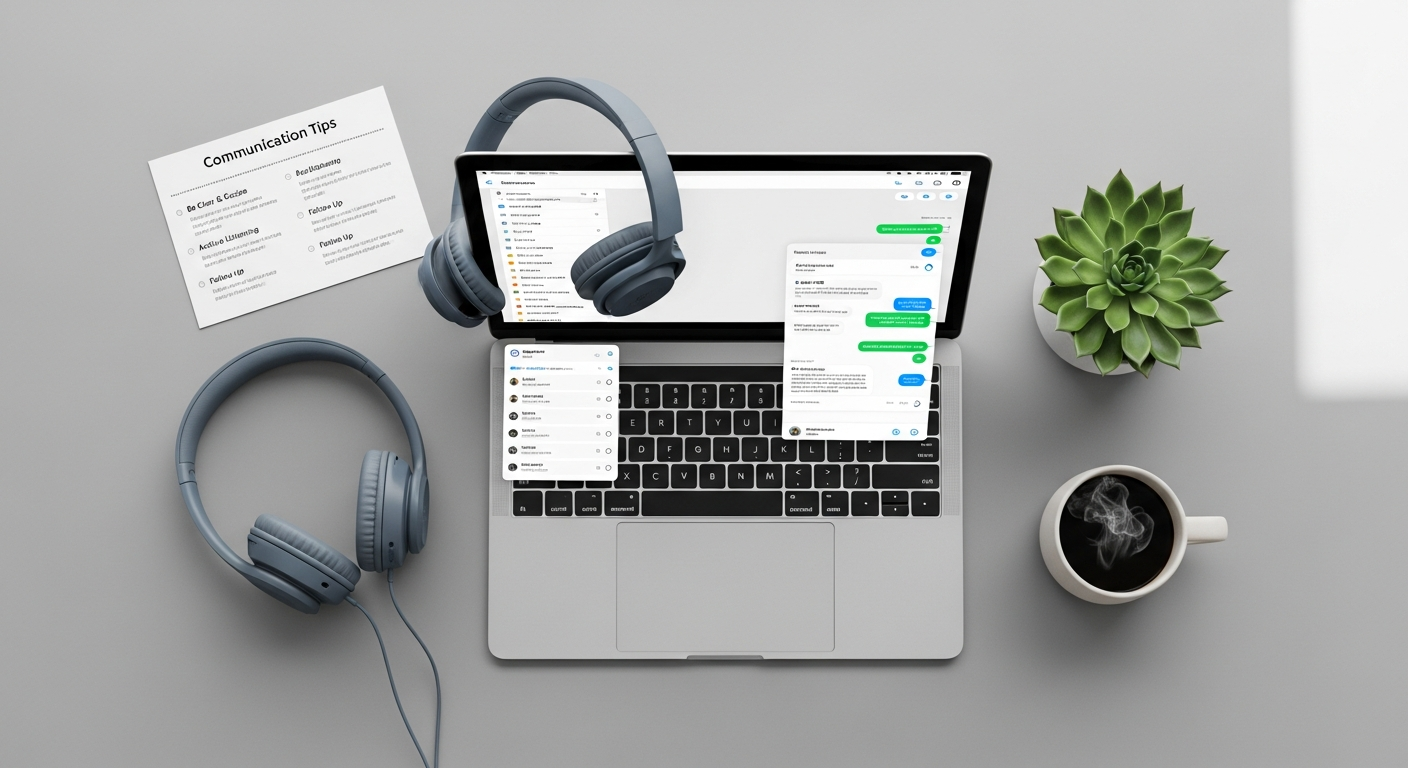communicate effectively remote teams