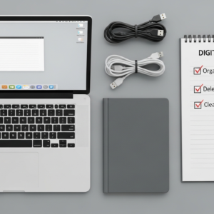 digital declutter guide for productivity