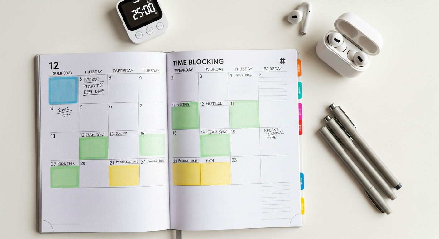 time blocking method how to use it