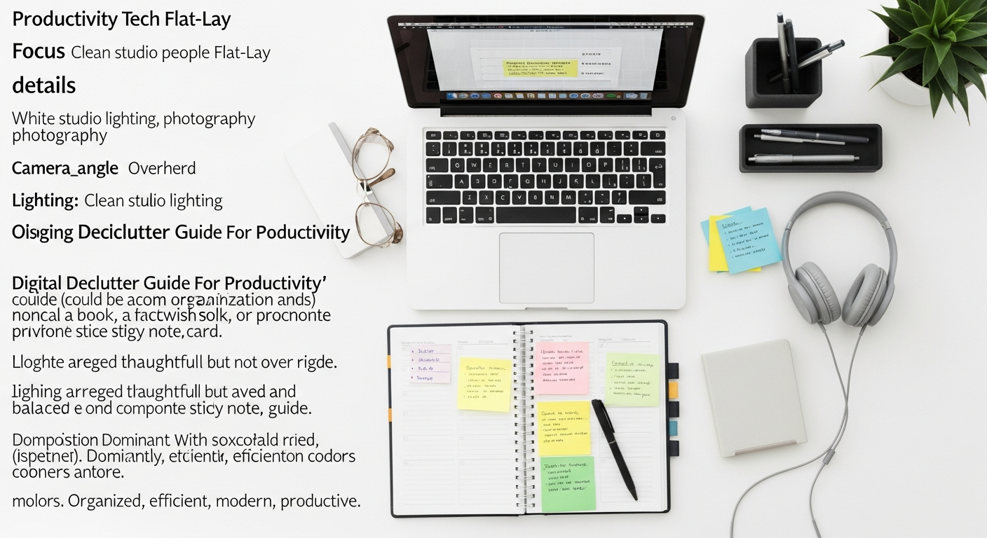 Digital Declutter Guide For Productivity