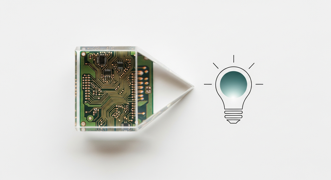 Flowchart illustrating AI decision-making process with human oversight, emphasizing transparency and accountability.