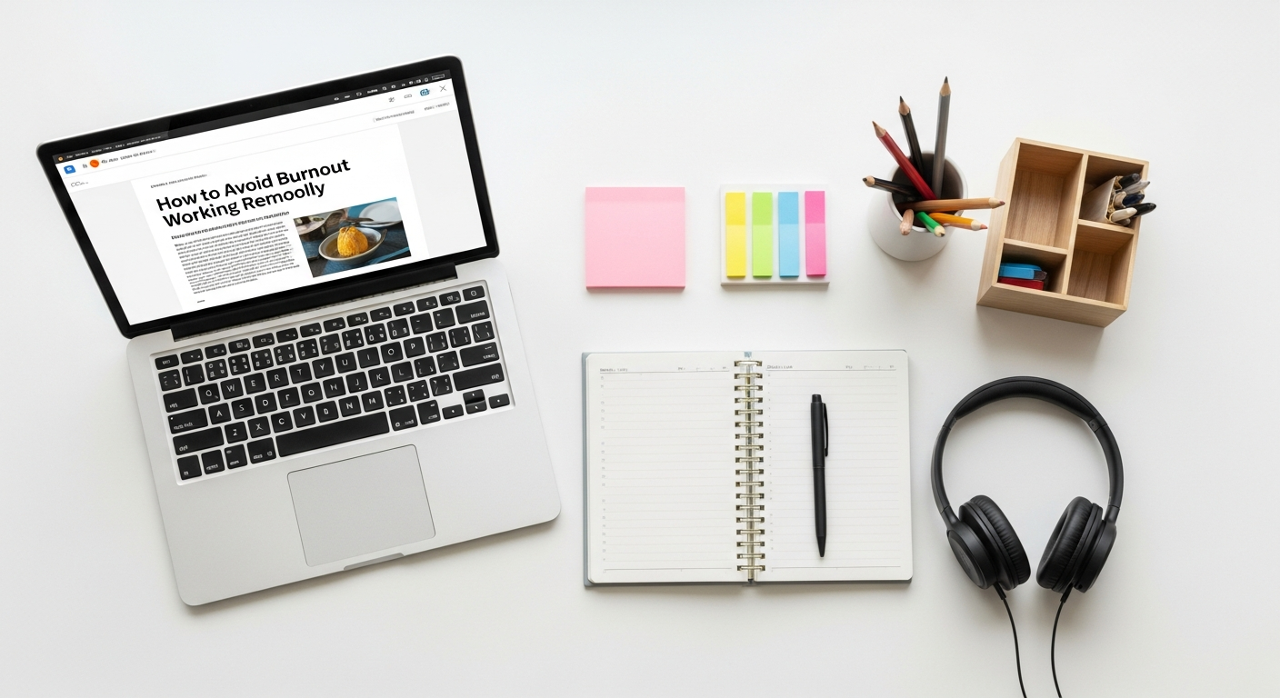 How To Avoid Burnout Working Remotely