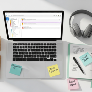 how to be productive working from home