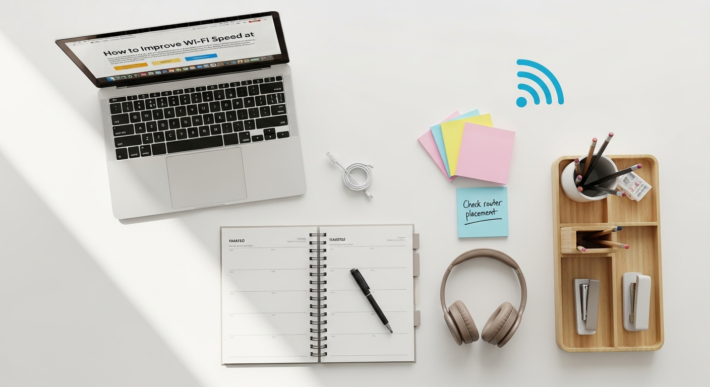 how to improve Wi-Fi speed at home