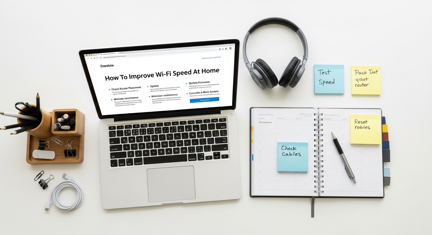 How To Improve Wi-Fi Speed At Home