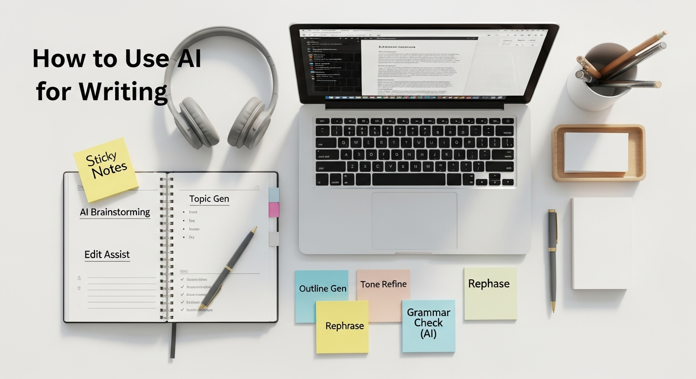 how to use AI for writing content