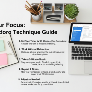 Pomodoro technique guide how to use