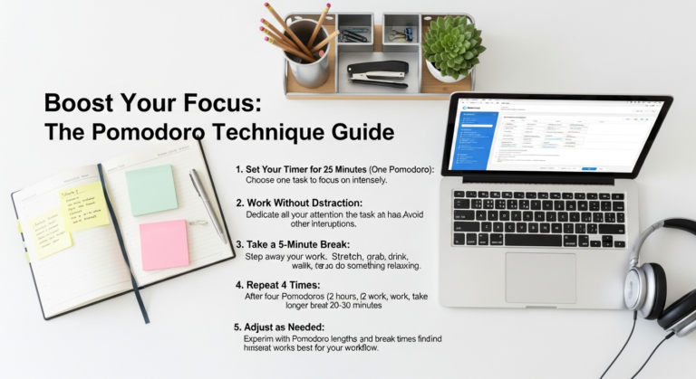 Pomodoro technique guide how to use