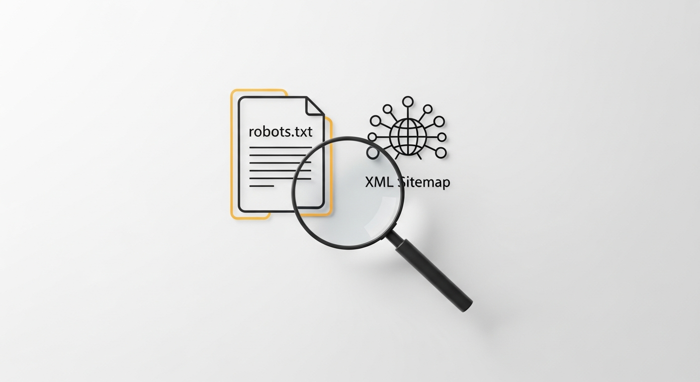 Diagram illustrating the foundational elements of technical SEO: crawlability and indexability.