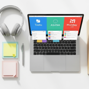 Trello vs Asana vs Monday comparison