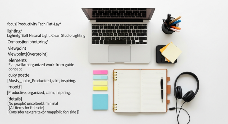 work from home desk setup guide