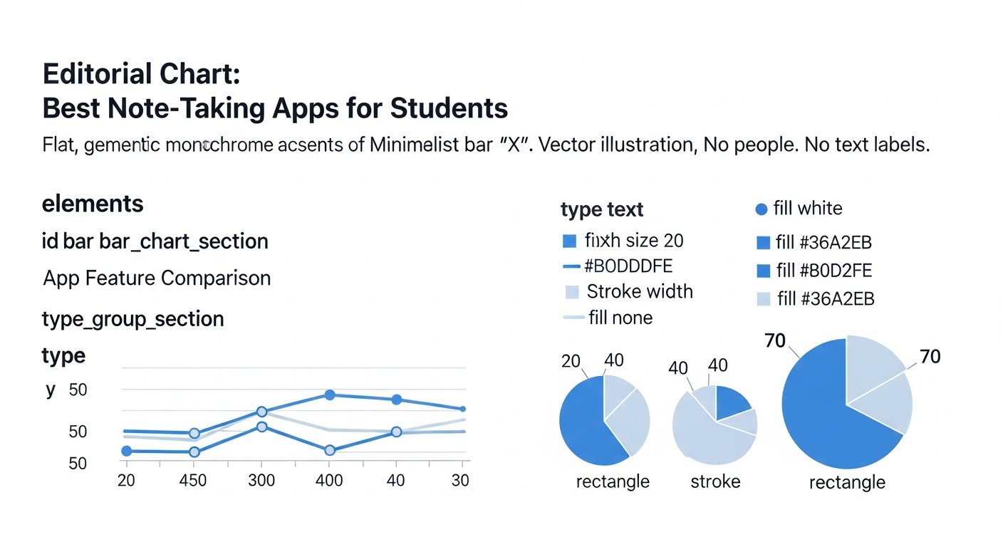 best note taking apps for students - chart 6 illustration